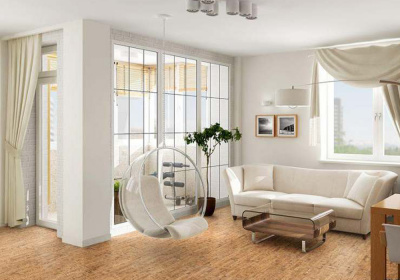 Пробковый пол Corkstyle EcoCork Linea